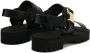 Giuseppe Zanotti Mederic 50 mm leren sandalen Zwart - Thumbnail 3