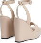 Giuseppe Zanotti Meissa sandalen met plateauzool Beige - Thumbnail 3