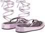 Giuseppe Zanotti Metallic sandalen Roze - Thumbnail 3