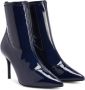 Giuseppe Zanotti Mirea leren enkellaarzen Blauw - Thumbnail 2