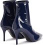 Giuseppe Zanotti Mirea leren enkellaarzen Blauw - Thumbnail 3