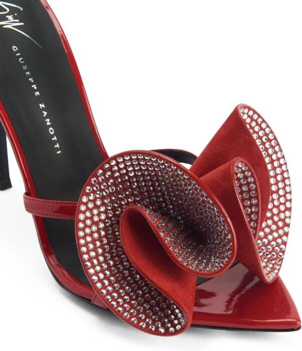 Giuseppe Zanotti Muiltjes met applicatie Rood