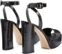 Giuseppe Zanotti New Betty leren sandalen Zwart - Thumbnail 3