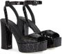 Giuseppe Zanotti New Betty sandalen met open neus Zwart - Thumbnail 2