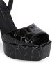 Giuseppe Zanotti New Betty sandalen met open neus Zwart - Thumbnail 4