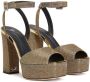 Giuseppe Zanotti New Betty sandalen met plateauzool Goud - Thumbnail 2