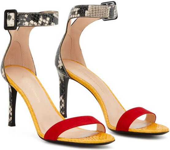 Giuseppe Zanotti Neyla Trio sandalen Grijs