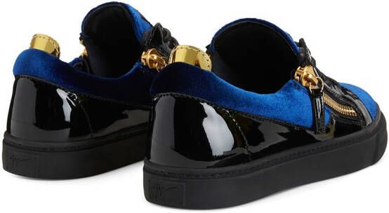 Giuseppe Zanotti Nicki low-top sneakers Blauw