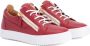 Giuseppe Zanotti Nicki low-top sneakers Rood - Thumbnail 2