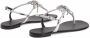 Giuseppe Zanotti Nimes sandalen verfraaid met kristal Zilver - Thumbnail 2