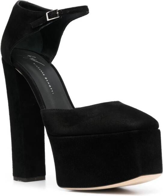 Giuseppe Zanotti Pumps met blokhak Zwart