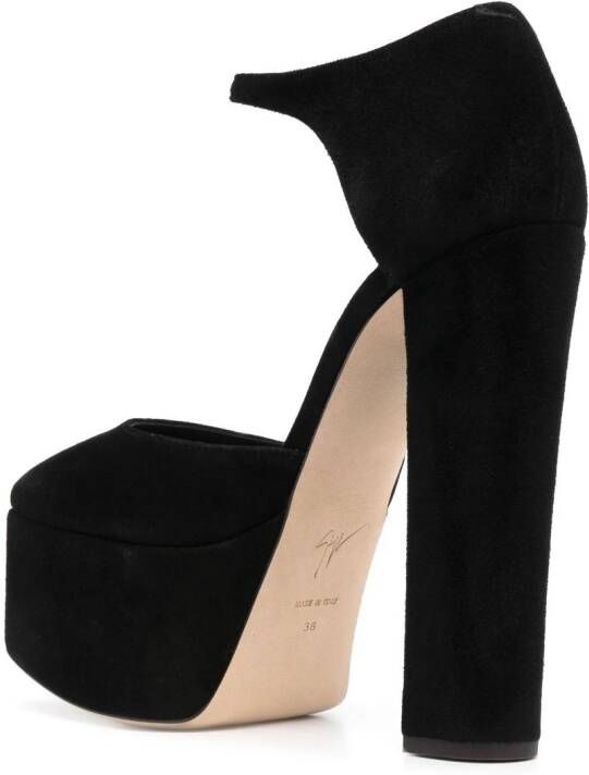 Giuseppe Zanotti Pumps met blokhak Zwart