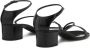 Giuseppe Zanotti Rochelle leren sandalen Zwart - Thumbnail 3