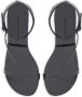 Giuseppe Zanotti Rochelle leren sandalen Zwart - Thumbnail 4