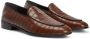 Giuseppe Zanotti Rudolph leren loafers Bruin - Thumbnail 2