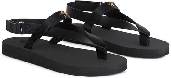 Giuseppe Zanotti Sandalen met bandje Zwart