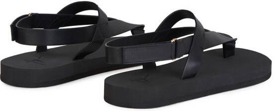 Giuseppe Zanotti Sandalen met bandje Zwart