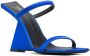 Giuseppe Zanotti Sandalen met bewerkte hak Blauw - Thumbnail 2