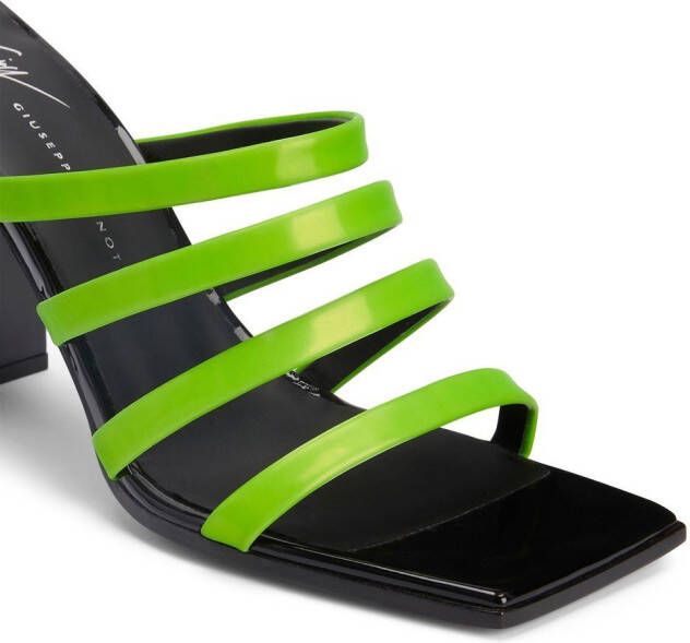 Giuseppe Zanotti Sandalen met blokhak Groen