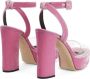 Giuseppe Zanotti Sandalen met plateauzool Roze - Thumbnail 3