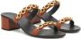 Giuseppe Zanotti Sandrine metallic sandalen Bruin - Thumbnail 2