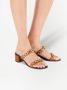 Giuseppe Zanotti Sandrine metallic sandalen Bruin - Thumbnail 5