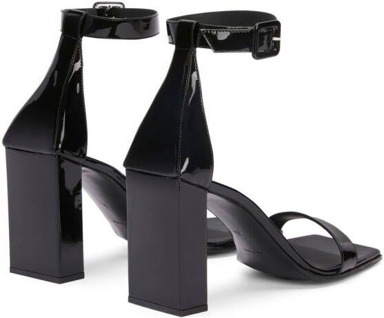 Giuseppe Zanotti Shangay sandalen met gesp Zwart