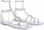 Giuseppe Zanotti Shaula sandalen met open neus Zilver - Thumbnail 2