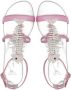 Giuseppe Zanotti Slim sandalen met open neus Roze - Thumbnail 4