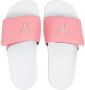 Giuseppe Zanotti Slippers met klittenband Roze - Thumbnail 4