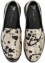 Giuseppe Zanotti Loafers met slangenleer-effect Beige - Thumbnail 4