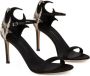 Giuseppe Zanotti Snake sandalen met hak Zwart - Thumbnail 2