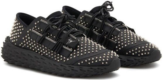 Giuseppe Zanotti Sneakers met plateauzool Zwart