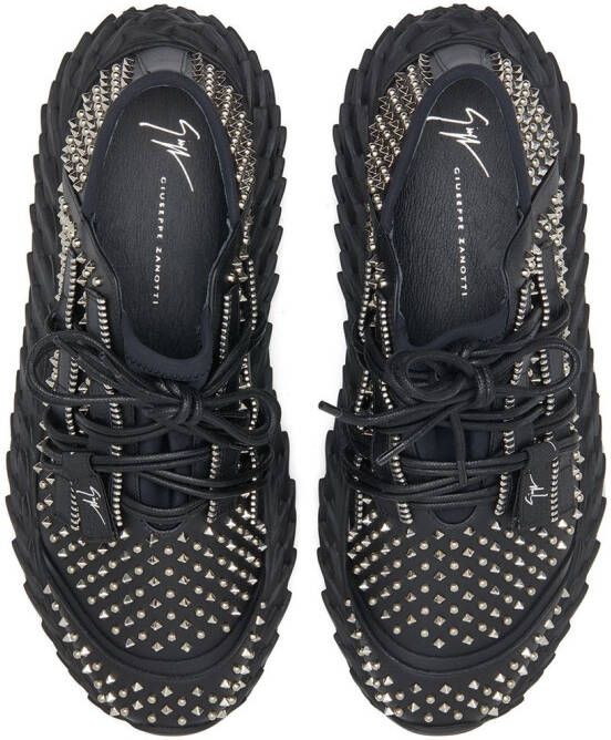 Giuseppe Zanotti Sneakers met plateauzool Zwart