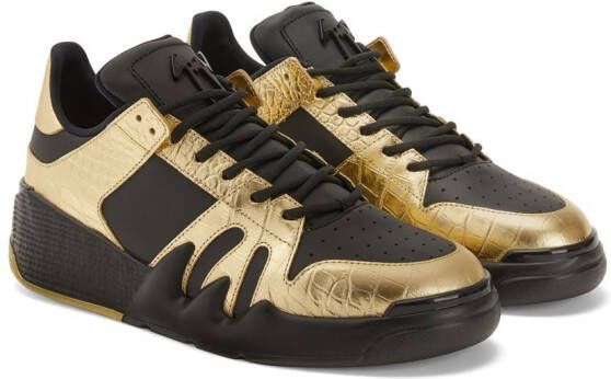 Giuseppe Zanotti Sneakers met vlakken Zwart