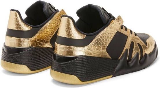 Giuseppe Zanotti Sneakers met vlakken Zwart