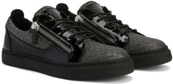 Giuseppe Zanotti Sneakers met vlakken Zwart