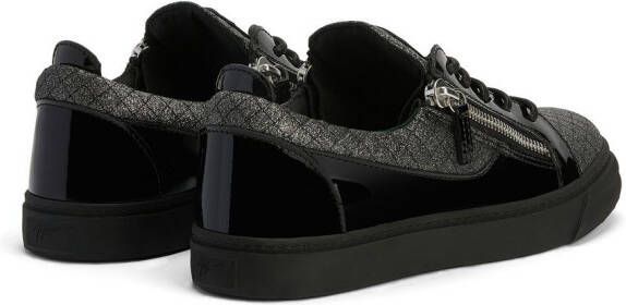 Giuseppe Zanotti Sneakers met vlakken Zwart