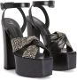 Giuseppe Zanotti Souree sandalen verfraaid met kristal Zwart - Thumbnail 2