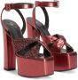 Giuseppe Zanotti Suzy Lee sandalen met plateauzool Rood - Thumbnail 2