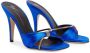 Giuseppe Zanotti Symonne satijnen sandalen Blauw - Thumbnail 2