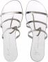 Giuseppe Zanotti Syrma sandalen met G bandje Zilver - Thumbnail 4