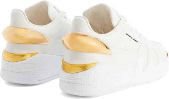 Giuseppe Zanotti Talon low-top sneakers Wit