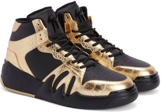 Giuseppe Zanotti Talon high-top sneakers Goud