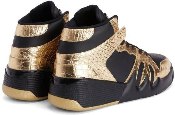 Giuseppe Zanotti Talon high-top sneakers Goud