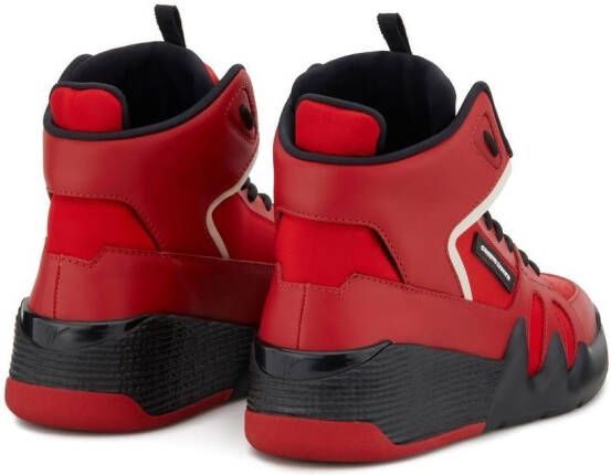 Giuseppe Zanotti Talon high-top sneakers Rood