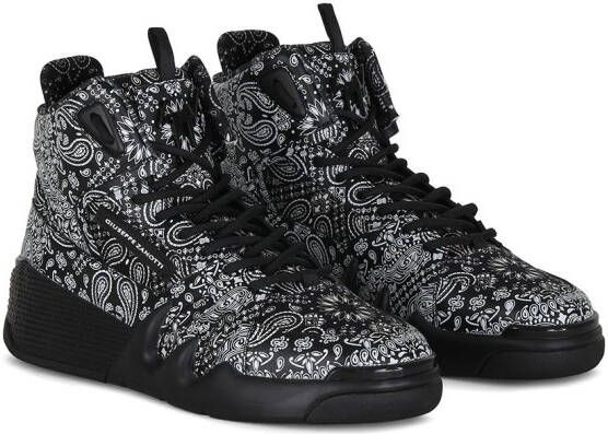 Giuseppe Zanotti Talon high-top sneakers Zwart