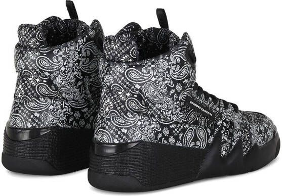 Giuseppe Zanotti Talon high-top sneakers Zwart