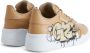 Giuseppe Zanotti Talon leren sneakers Beige - Thumbnail 3