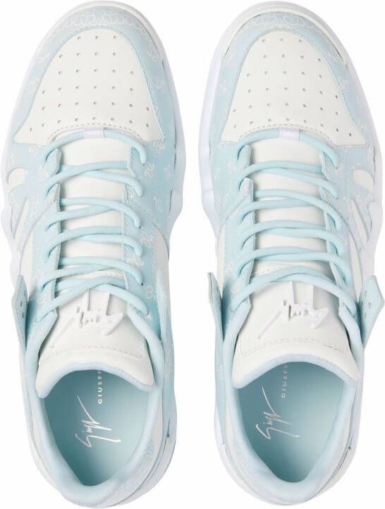 Giuseppe Zanotti Talon low-top sneakers Blauw